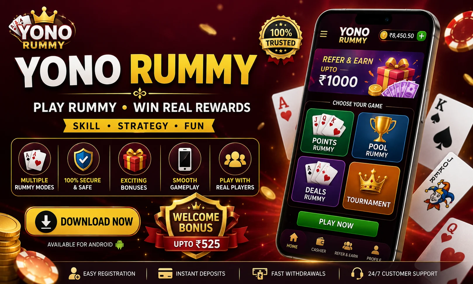 Yono Rummy App Guide 2026 – Yono Rummy Bonus, APK Download, Login & Winning Tips